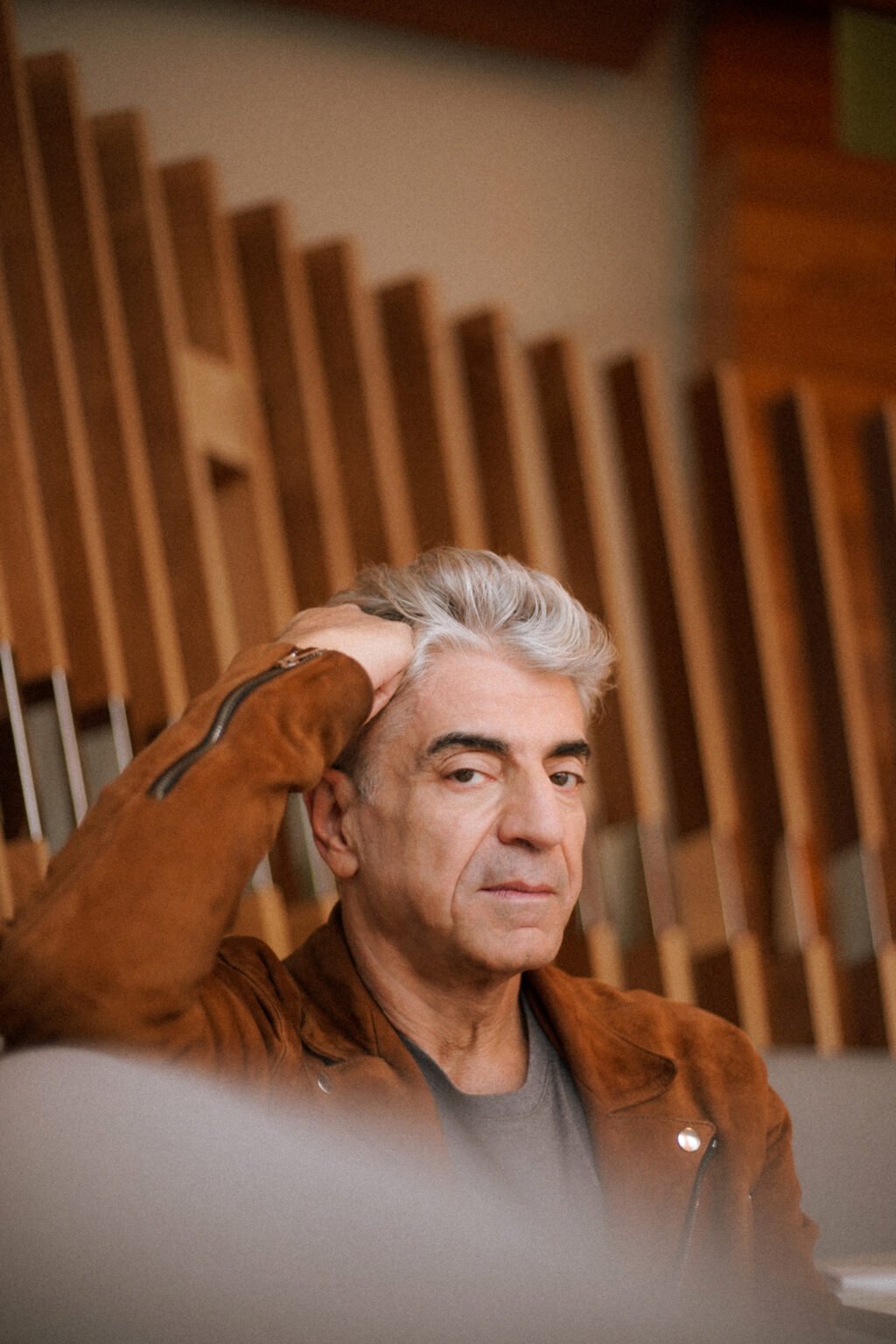 Didier Varrod, président d’honneur des 39es Journées Brassens – Photo : Jules Faure