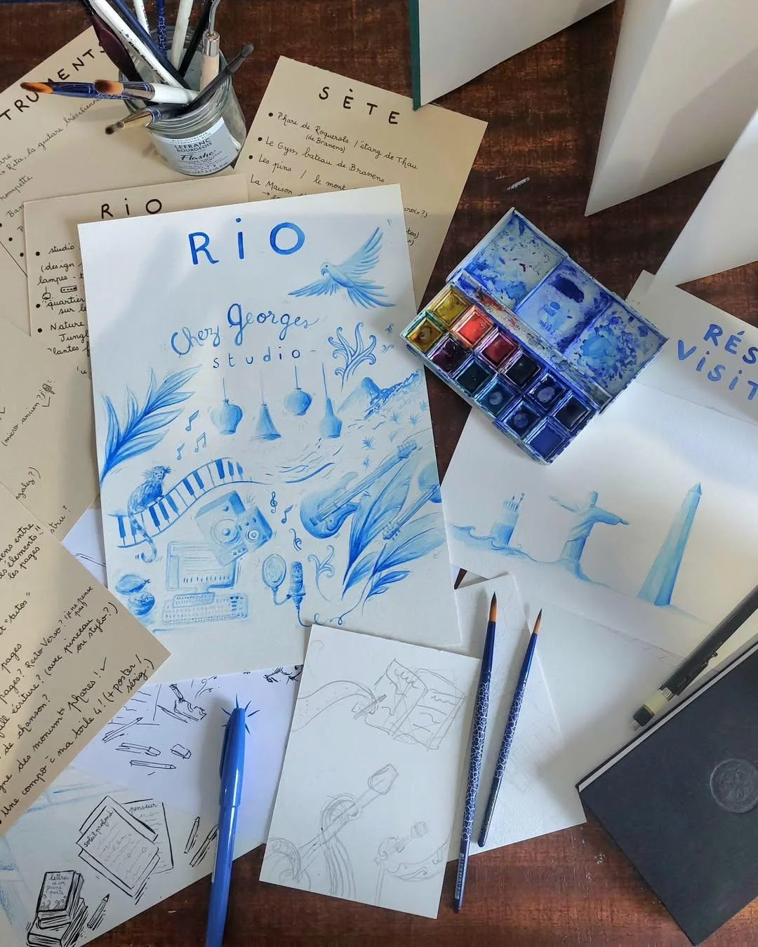 Benjamin Biolay – Le Disque Bleu – Carnets de voyage