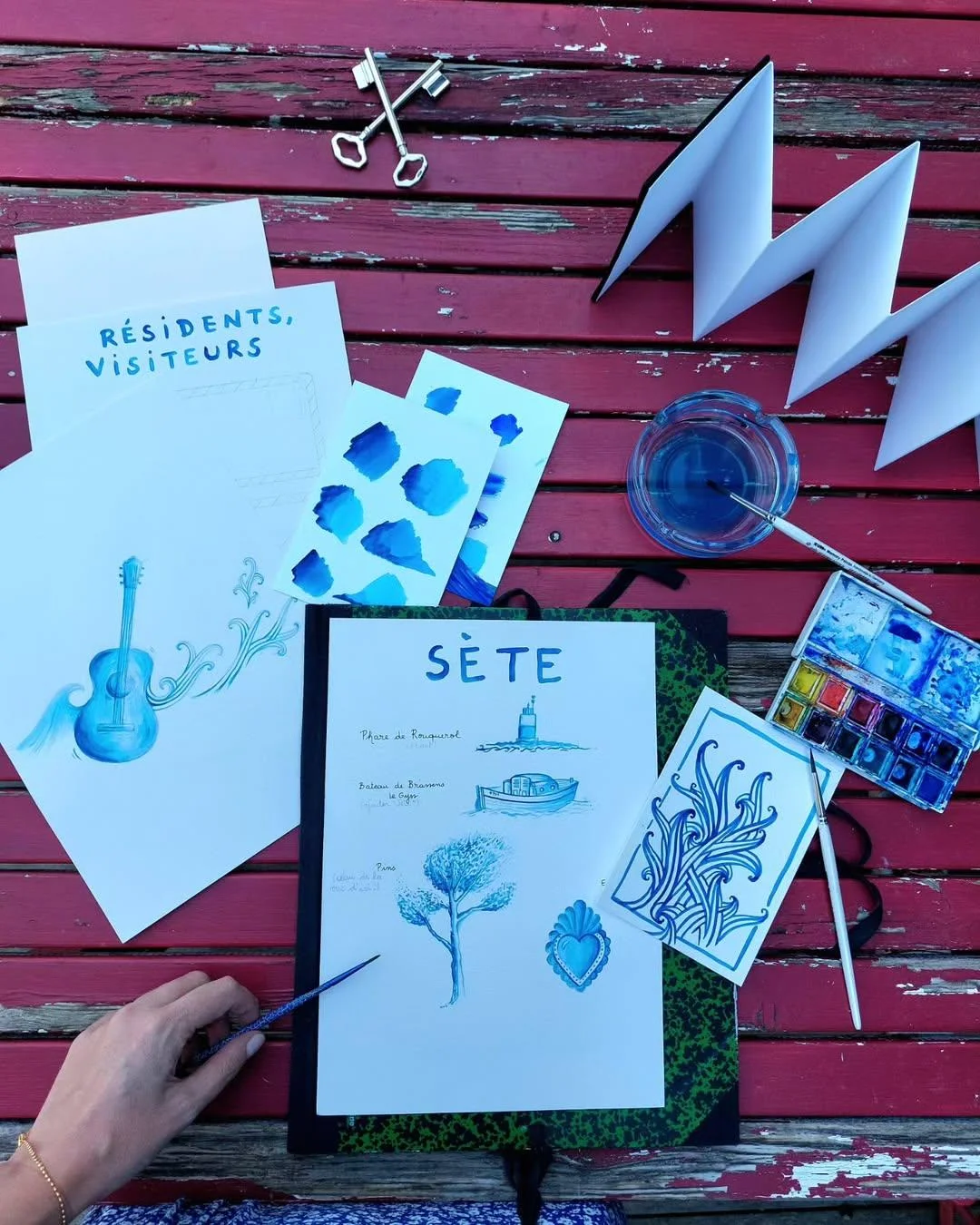 Benjamin Biolay – Le Disque Bleu – Carnets de voyage