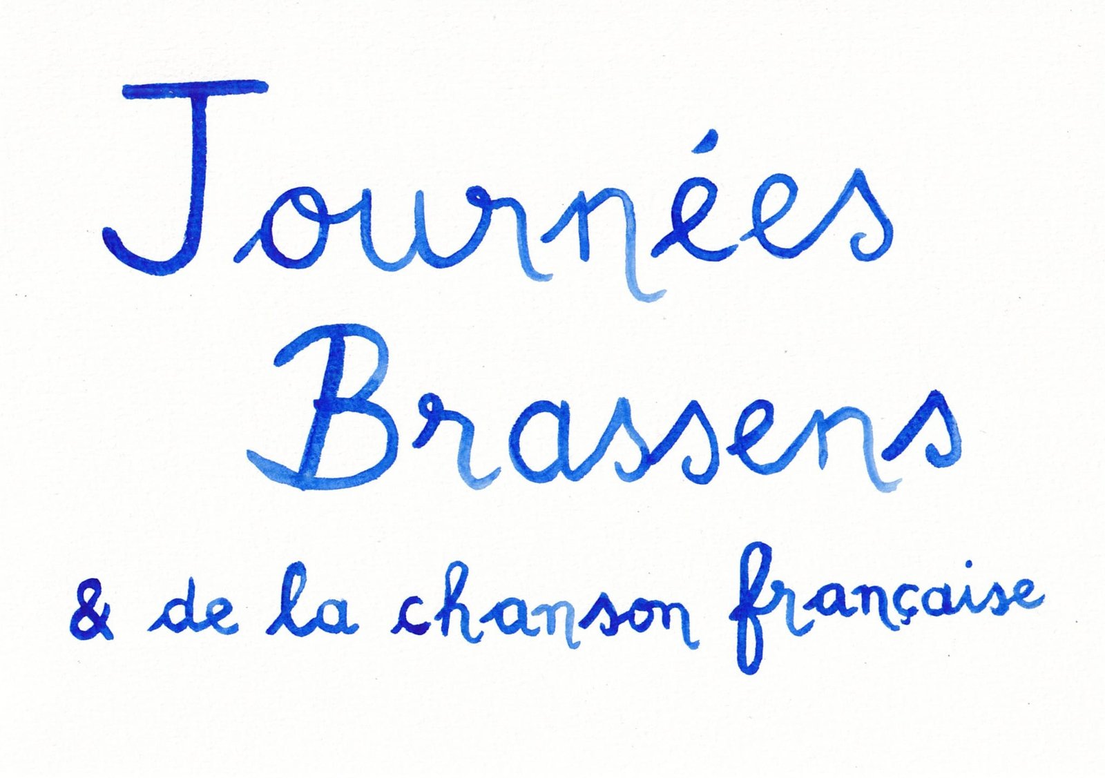 Illustration de l’affiche des 39es Journées Brassens (3/4 octobre 2026, Paris XVe)