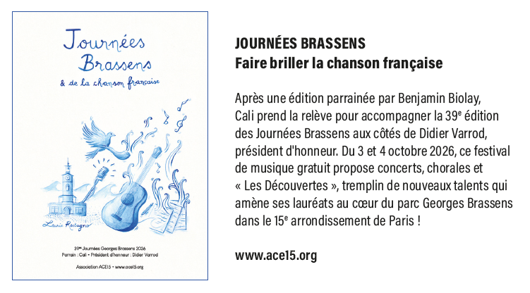 Journées Brassens - Le Figaro Magazine - 18 septembre 2026