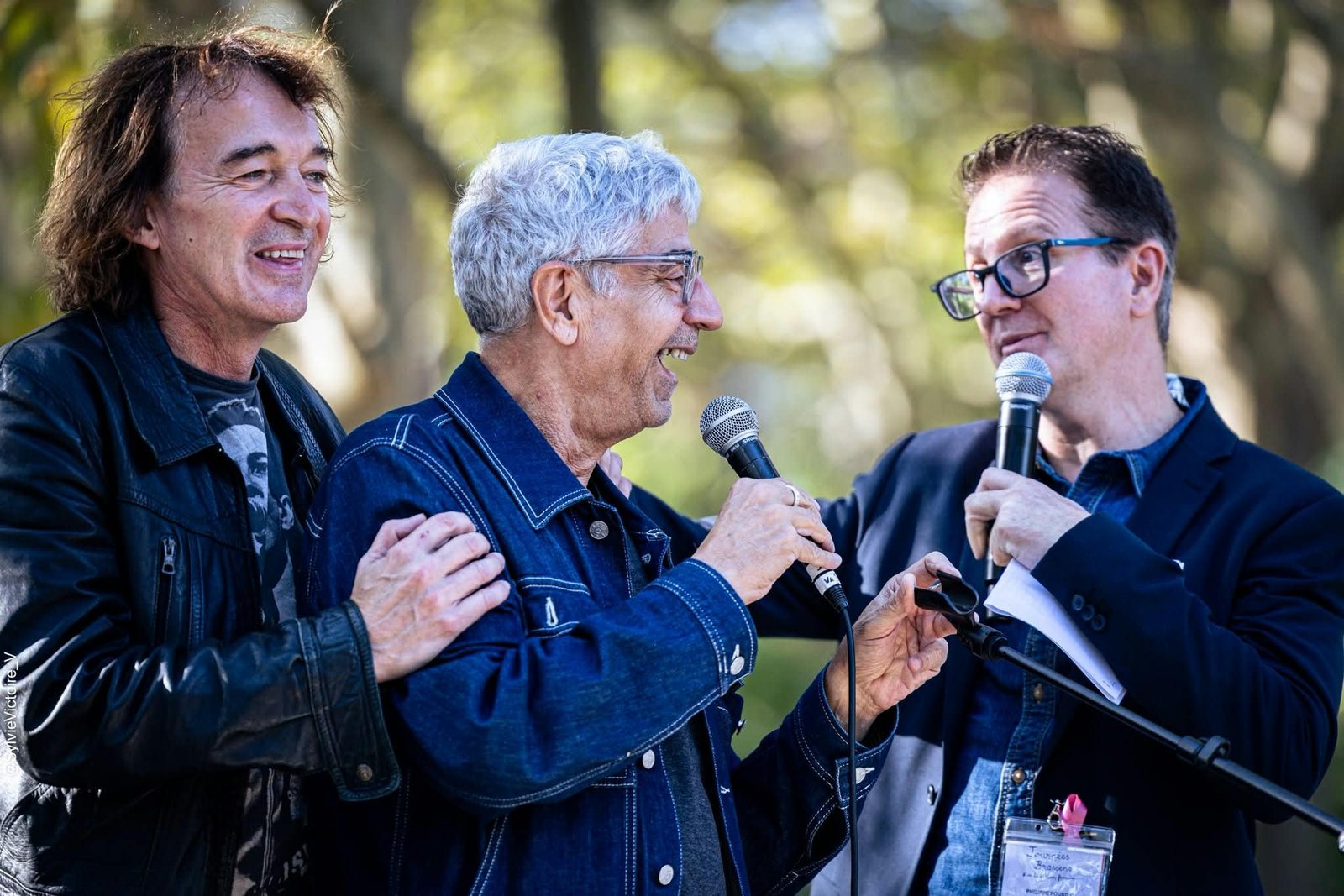 Cali, parrain - Didier Varrod, président d'honneur - Philippe Poustis, président d'ACE15