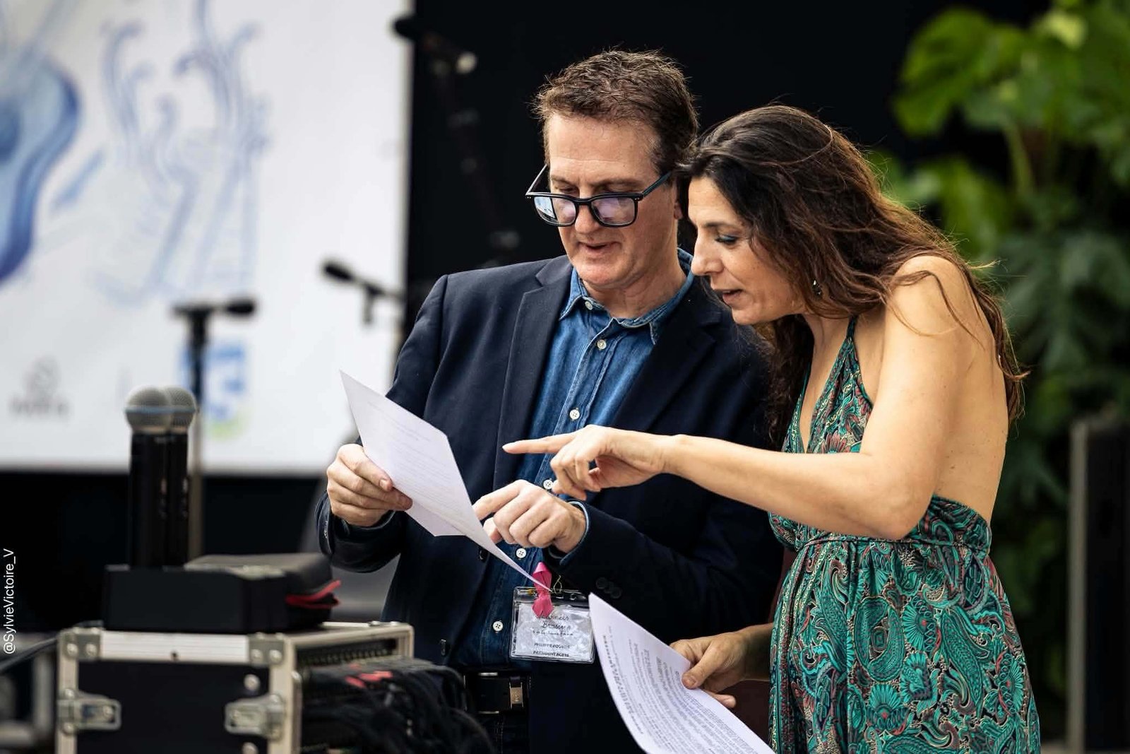 Philippe Poustis, président d'ACE15 - Cat Loris, artiste